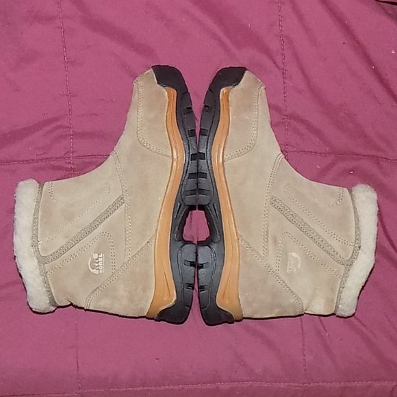 Sorel Waterfall low suede waterproof boot EU37 US6 - Picture 1 of 11